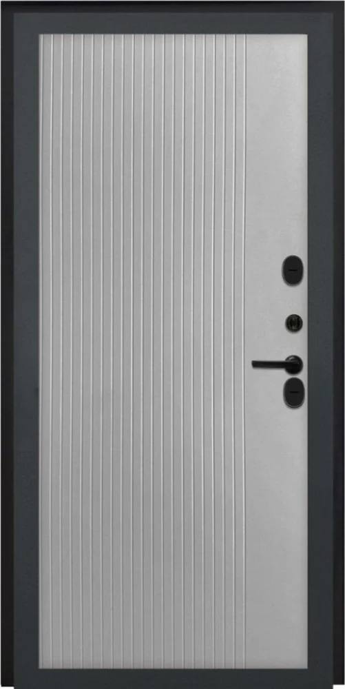 Входная дверь ДвериПРО Модель L-46 ФЛ-790 Velutto Grigio DPRO204647 внутренняя сторона